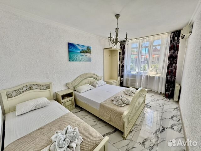 

Квартира-студия, 25 м², 2 кровати