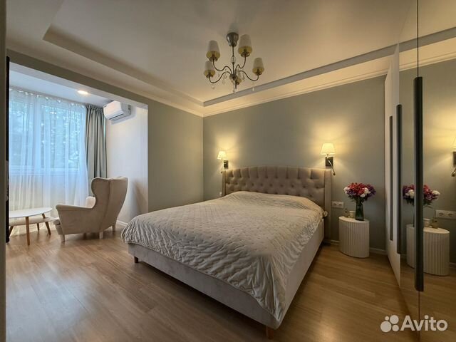 

1-к. квартира, 62 м², 2 кровати