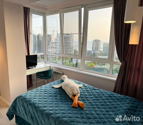 

1-к. квартира, 44 м², 3 кровати