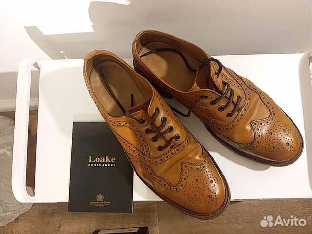 Ботинки Loake Ashby Tan Оригинал Англия 47р Ботинки Loake Ashby Tan Оригинал Англия 47р