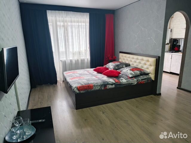 

1-к. квартира, 52 м², 2 кровати