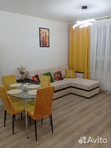 

1-к. квартира, 56 м², 2 кровати