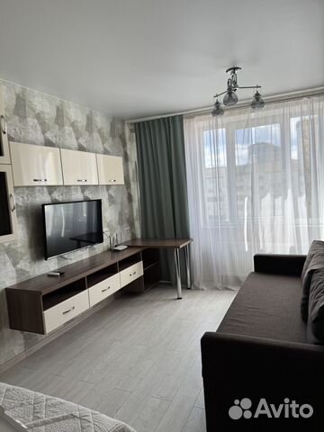 

1-к. квартира, 40 м², 2 кровати