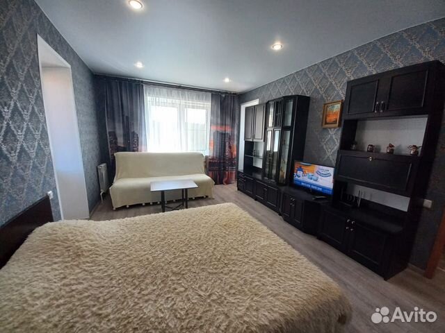 

1-к. квартира, 42 м², 3 кровати