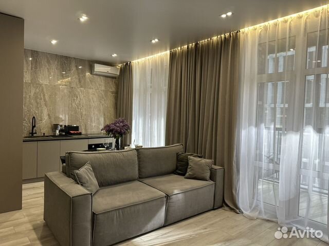 

Квартира-студия, 41 м², 2 кровати