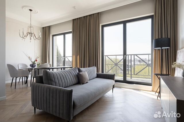 

Квартира-студия, 38 м², 2 кровати
