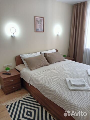 

2-к. квартира, 44 м², 2 кровати