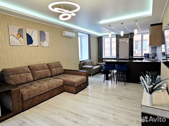 

1-к. квартира, 60 м², 2 кровати