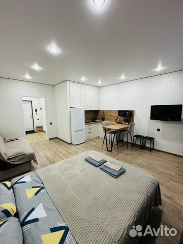 

Квартира-студия, 33,4 м², 2 кровати
