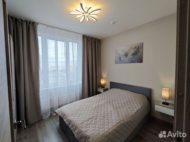 

1-к. квартира, 38 м², 2 кровати