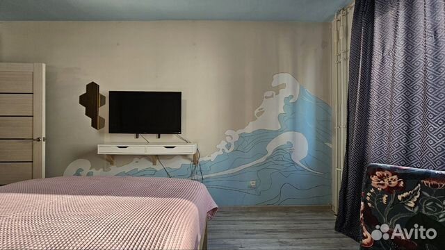 

1-к. квартира, 32 м², 2 кровати