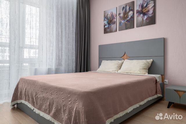 

1-к. квартира, 37 м², 3 кровати