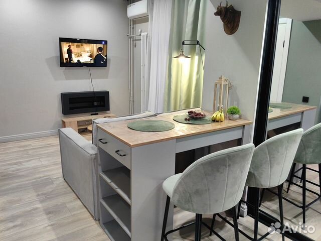 

Квартира-студия, 28 м², 2 кровати