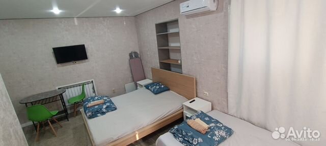 

Квартира-студия, 20 м², 2 кровати