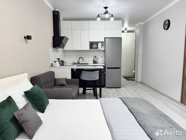 

Квартира-студия, 35 м², 2 кровати