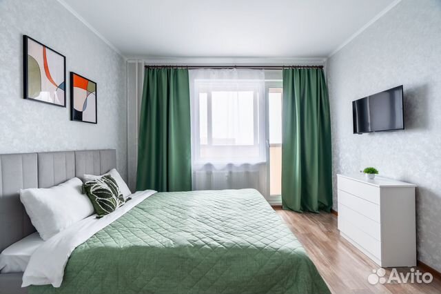

1-к. квартира, 35 м², 2 кровати