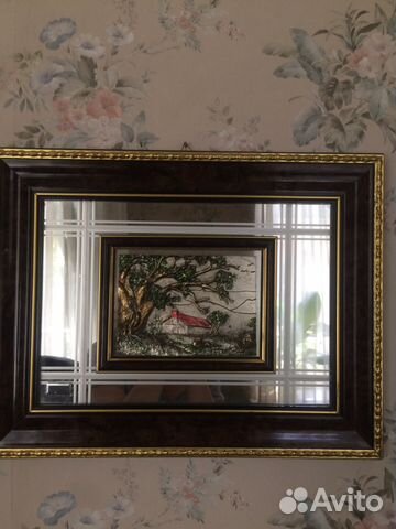 Картина Creazioni artistiche, зеркало, серебро 925 Картина Creazioni artistiche, зеркало, серебро 925