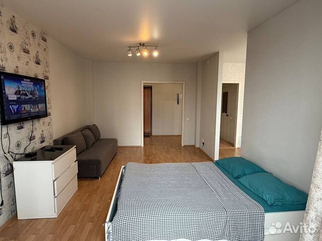 

Квартира-студия, 37,6 м², 2 кровати