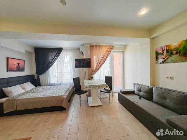 

Квартира-студия, 28 м², 2 кровати