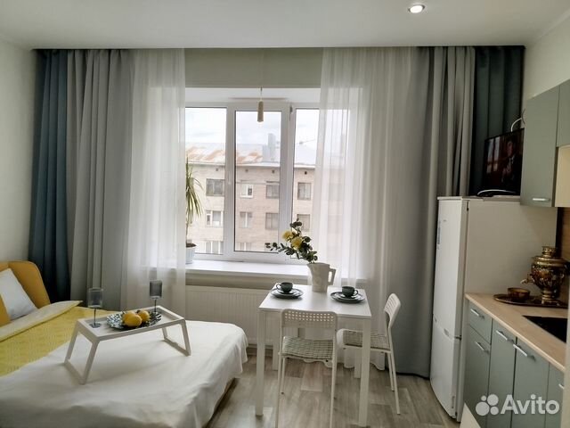 

Квартира-студия, 24 м², 1 кровать