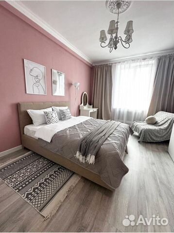 

1-к. квартира, 50 м², 2 кровати