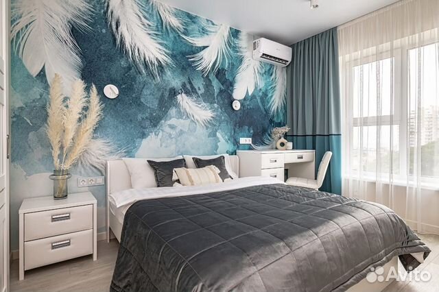 

2-к. квартира, 48 м², 2 кровати