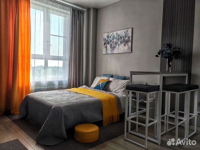 

Квартира-студия, 27 м², 2 кровати