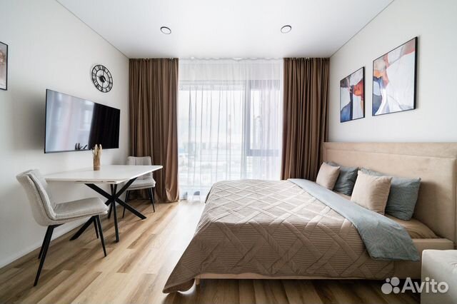 

Квартира-студия, 25 м², 1 кровать