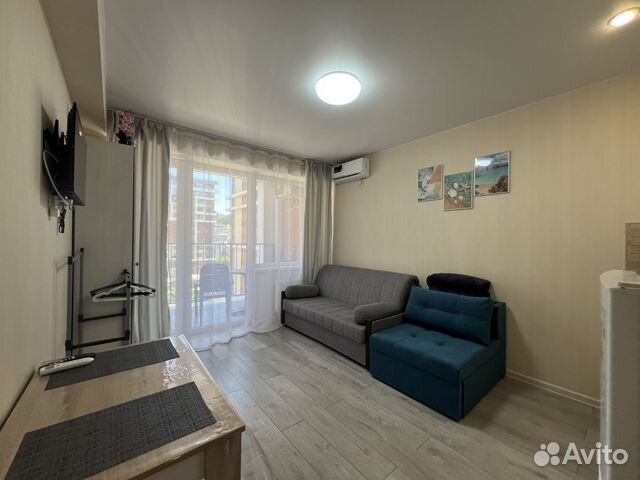 

Квартира-студия, 28 м², 2 кровати