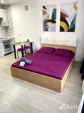 

Квартира-студия, 33 м², 1 кровать