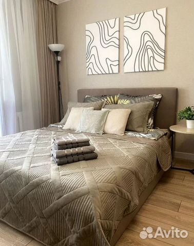 

1-к. квартира, 38 м², 2 кровати