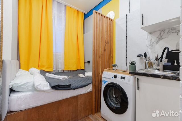 

Квартира-студия, 10 м², 1 кровать