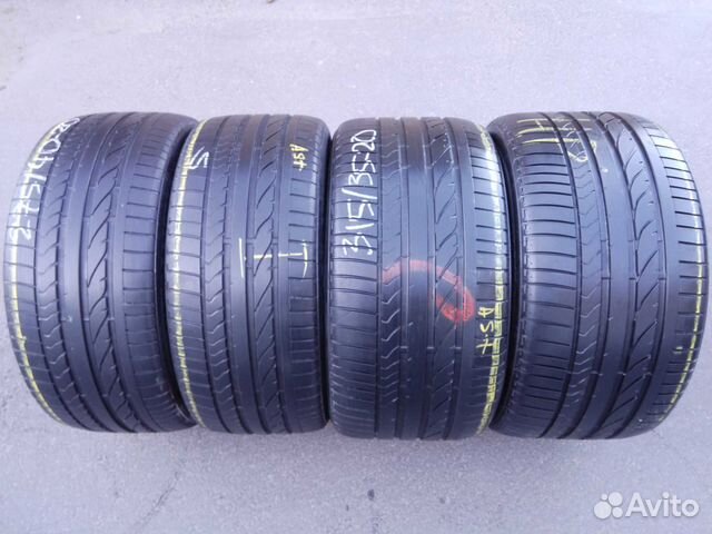 Летние шины Bridgestone 275/40/20 315/35/20