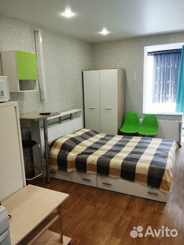 

Квартира-студия, 28 м², 2 кровати