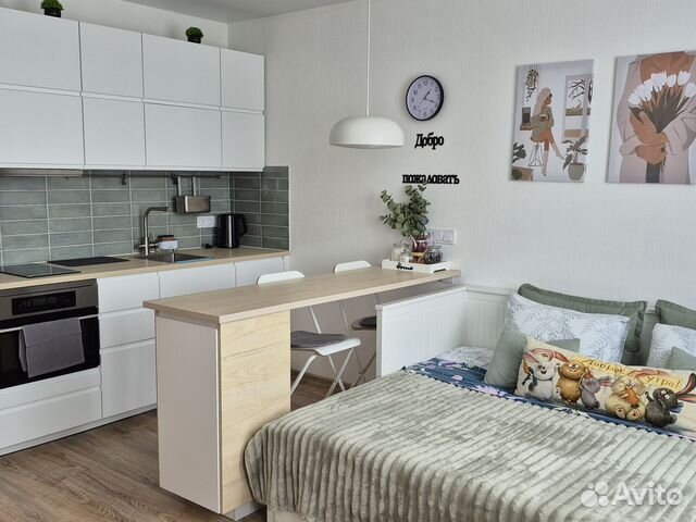 

Квартира-студия, 25 м², 1 кровать