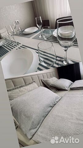 

1-к. квартира, 38 м², 2 кровати