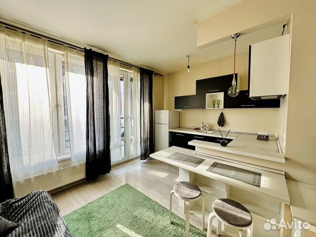 

Квартира-студия, 28 м², 1 кровать