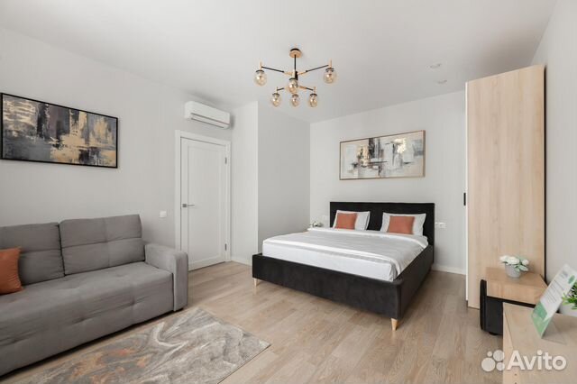 

1-к. квартира, 38 м², 2 кровати