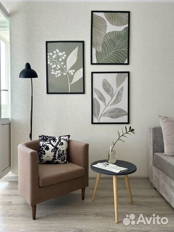 

2-к. квартира, 42 м², 2 кровати
