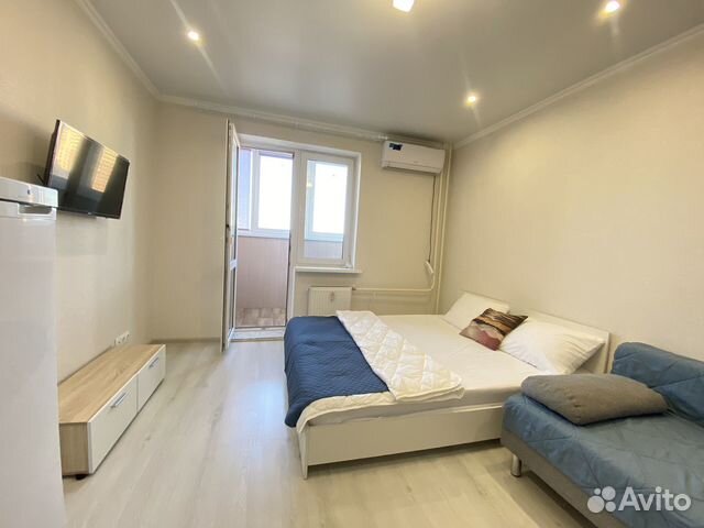 

Квартира-студия, 27 м², 2 кровати