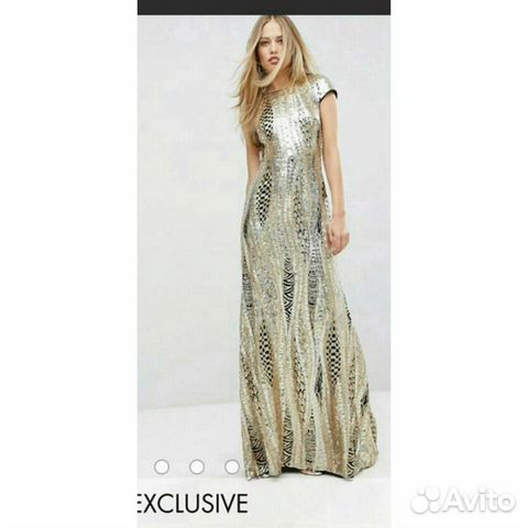 Платье вечернее с пайетками Платье вечернее с пайетками