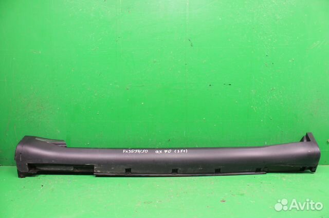 Накладка порога правая Infiniti QX70 S51 13-17 Накладка порога правая Infiniti QX70 S51 13-17