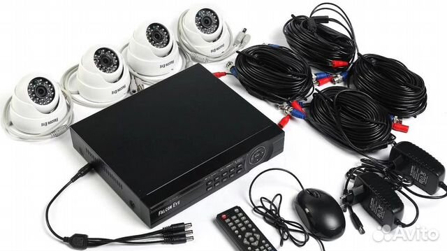Видеонаблюдение комплект HD FY 10-13 для помещения Видеонаблюдение комплект HD FY 10-13 для помещения