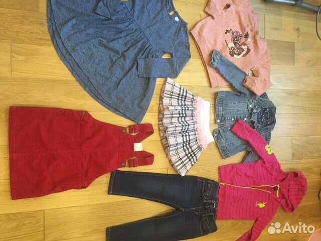 Одежда для девочки пакетом 4-5 лет Одежда для девочки пакетом 4-5 лет