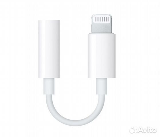 Переходник Apple iPhone 7 с Lightning на 3.5 mm Переходник Apple iPhone 7 с Lightning на 3.5 mm
