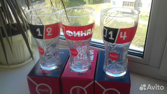 Бокалы coca-cola Fifa 2018
