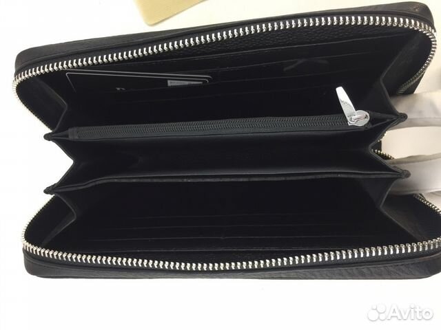 Мужской кожаный клатч Hugo Boss арт.9708