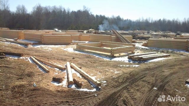 Сруб дома 6х7 м с мансардной крышей Сруб дома 6х7 м с мансардной крышей