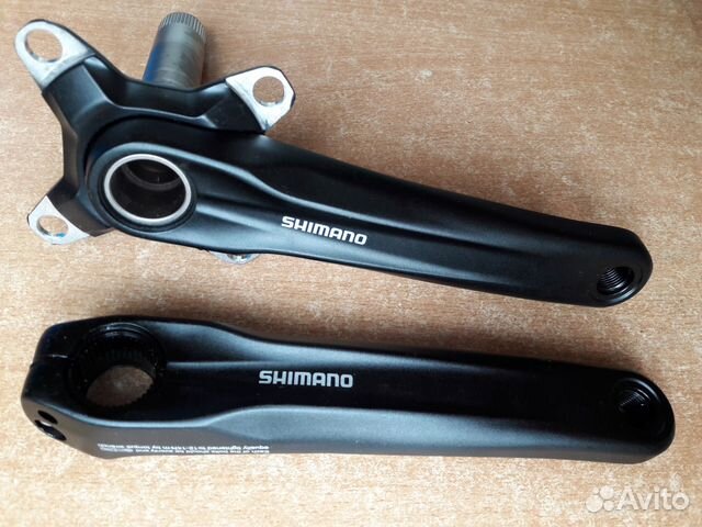 Новые шатуны Shimano MT300 (вес 719гр.)