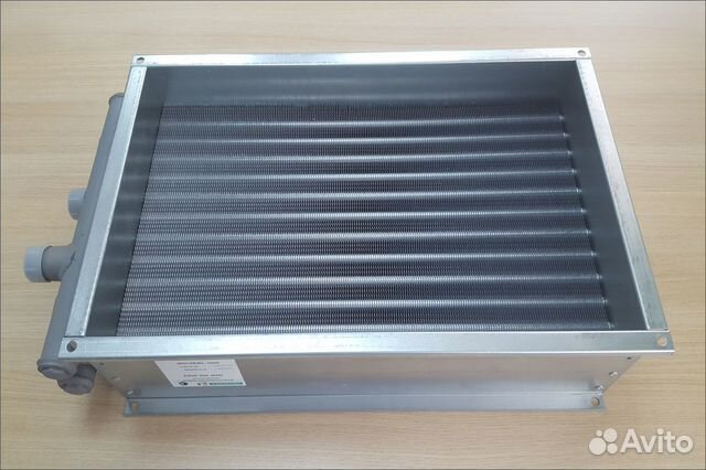 Воздухонагреватель водяной круглый и прямоугольный